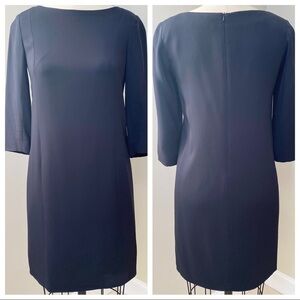 Vince Lined Dress 3/4 Sleeves Black Size 4